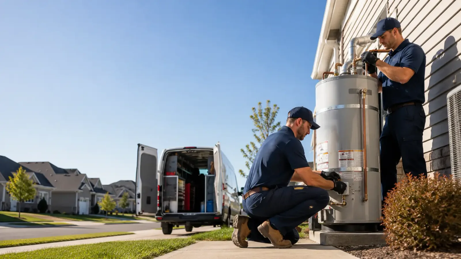 Water Heater Installation in Berclair, TX